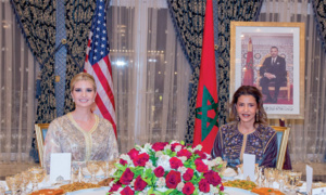 SM le Roi offre un dîner en l'honneur de Mme Ivanka Trump SM le Roi offre un dîner en l'honneur de Mme Ivanka Trump