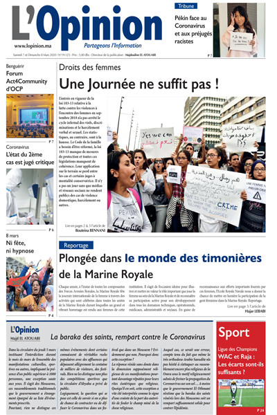 7 et 8 Mars 2020