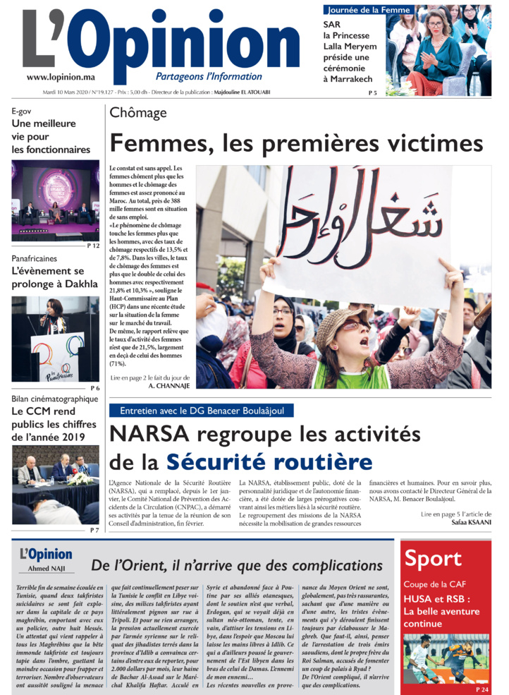 10 Mars 2020
