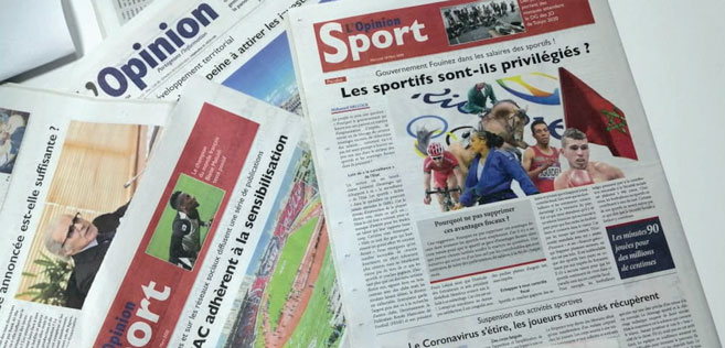 Paralysie de la presse sportive à cause de la pandémie Covid-19 Paralysie de la presse sportive à cause de la pandémie Covid-19