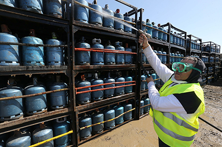 Opération de désinfection et de stérilisation d’un entrepôt de bouteilles de gaz à Salé