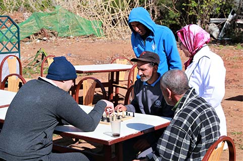 Rabat, mise en place d’un centre d’hébergement pour les sans abris dans le cadre de l’Initiative Nationale pour le Développement Humain