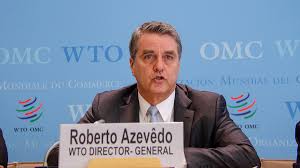 Roberto Azvêdo, Directeur Général de l'OMC Roberto Azvêdo, Directeur Général de l'OMC