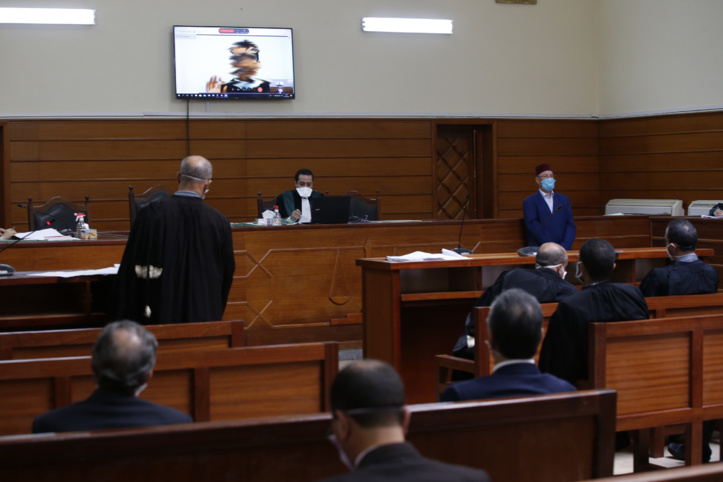 Première audience à distance au tribunal de première instance de Salé