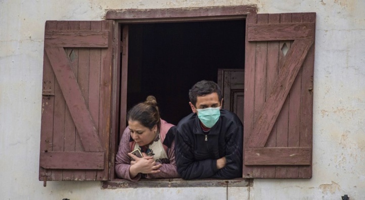 Des citoyens Marocains en confinement (Ph. AFP) Des citoyens Marocains en confinement (Ph. AFP)
