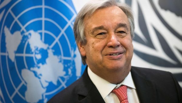 António Guterres, Secrétaire général des Nations Unies