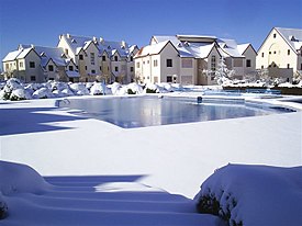 Ifrane blanche comme neige du coronavirus