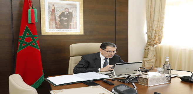 El Otmani lors d’une réunion du Conseil de gouvernement. El Otmani lors d’une réunion du Conseil de gouvernement.