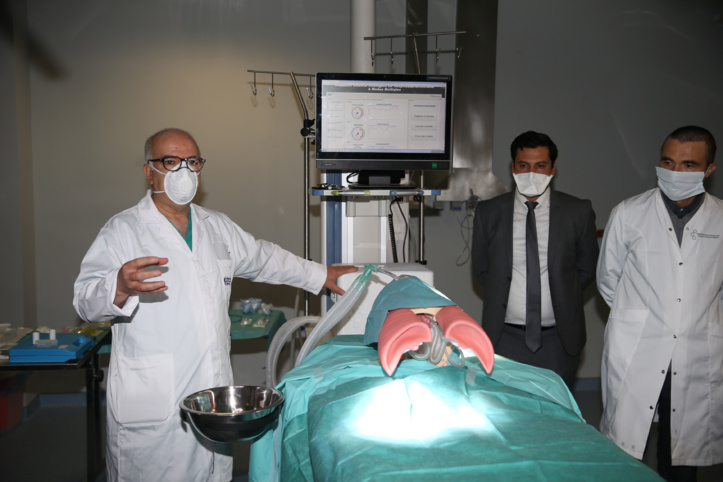 Casablanca: présentation d'un prototype de respirateur artificiel 100% marocain 