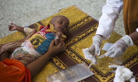 Jusqu'à 1,2 million d'enfants de moins de cinq ans dans 118 pays pourraient mourir en six mois Jusqu'à 1,2 million d'enfants de moins de cinq ans dans 118 pays pourraient mourir en six mois