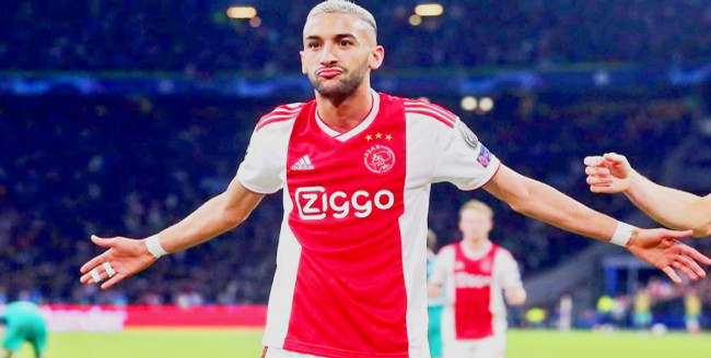 Ajax Amsterdam : Le Lion de l’Atlas Hakim Ziyech élu joueur de l’année