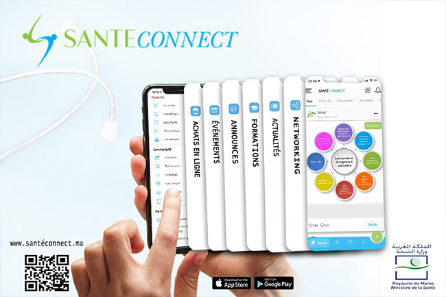 Téléconsultation : Lancement de SanteConnect et Tbib24 Téléconsultation : Lancement de SanteConnect et Tbib24