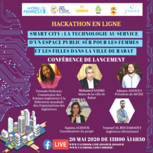 Rabat : Un hackathon pour un espace public sûr pour les femmes et les filles Rabat : Un hackathon pour un espace public sûr pour les femmes et les filles