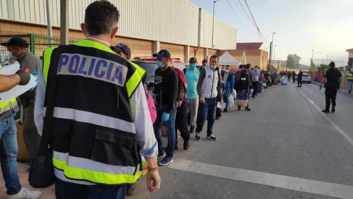 Sebta : début du rapatriement des Marocains bloqués