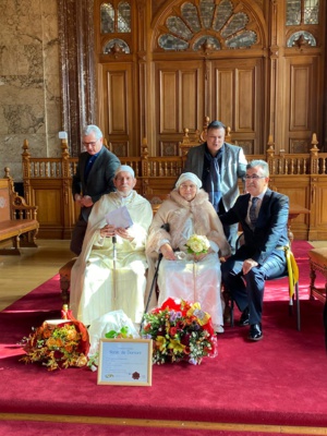 Cérémonie à la mairie de Shaerbeek en présence de Mohamed Saoud Cérémonie à la mairie de Shaerbeek en présence de Mohamed Saoud
