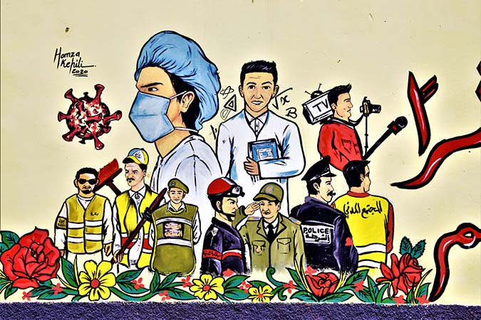 Quand le street art s’empare du coronavirus Quand le street art s’empare du coronavirus