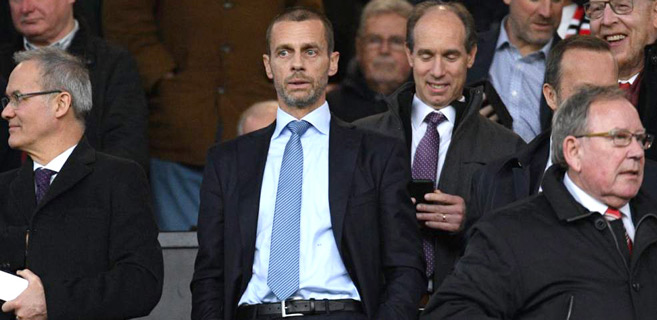 Du pain sur la planche pour Alexandre Ceferin, président de l’UEFA