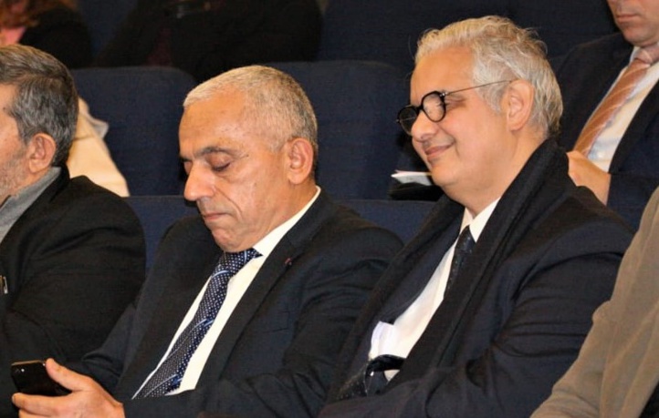 Messieurs Nizar Baraka et Abdellatif Mâazouz lors d'une précédente réunion organisée par l'AEI à Casablanca