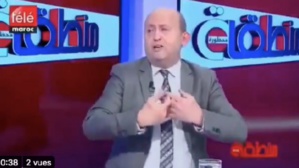 Capture d'écran de l'émission et de l'intervenant décrié Capture d'écran de l'émission et de l'intervenant décrié