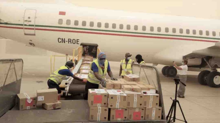 Les aides médicales marocaines au profit de la Mauritanie arrivées à Nouakchott Les aides médicales marocaines au profit de la Mauritanie arrivées à Nouakchott