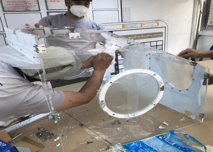 Les ingénieurs de l’EMI élaborent un caisson pour les médecins marocains Les ingénieurs de l’EMI élaborent un caisson pour les médecins marocains