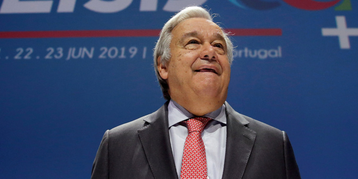 António Guterres, Secrétaire général des Nations Unies.
