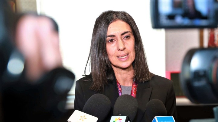 Nadia Fettah Alaoui, Ministre du Tourisme, de l'Artisanat, du Transport Aérien et de l'Économie Sociale. Nadia Fettah Alaoui, Ministre du Tourisme, de l'Artisanat, du Transport Aérien et de l'Économie Sociale.