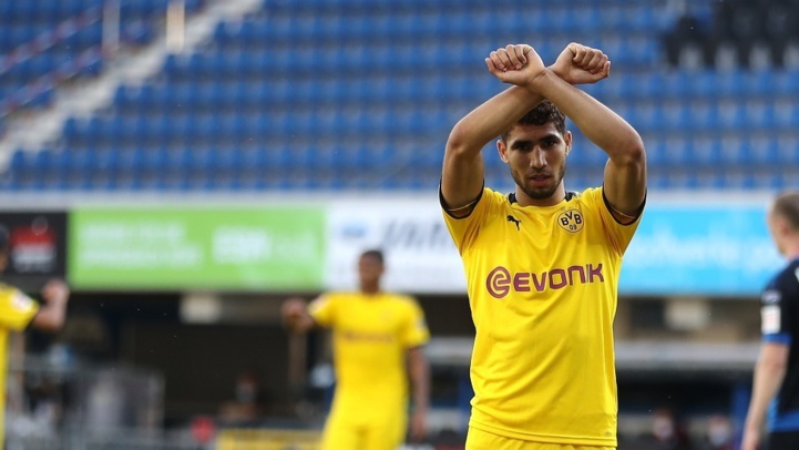 L'Inter Milan veut miser 40 millions d'euros pour s’attacher les services de Hakimi L'Inter Milan veut miser 40 millions d'euros pour s’attacher les services de Hakimi