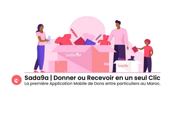 Sada9a : Une application pour faire des dons