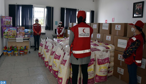 M'diq-Fnideq : Le Croissant rouge se mobilise pour aider les nécessiteux M'diq-Fnideq : Le Croissant rouge se mobilise pour aider les nécessiteux