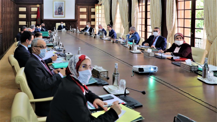 Réunion du Conseil de gouvernement sous la présidence du Chef du gouvernement, Saad Dine El Otmani.