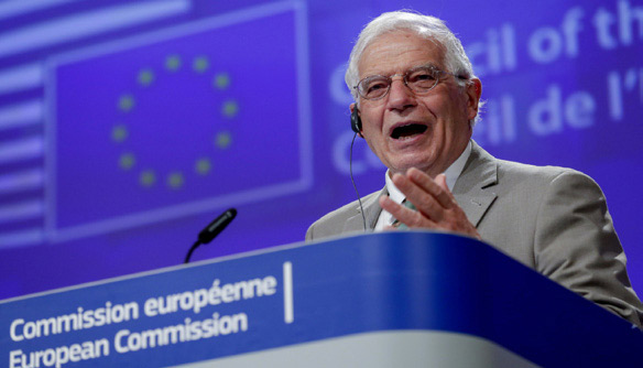 Josep Borrell, le chef de la diplomatie de l’Union européenne, sommé de présenter des options pour contrecarrer les visées israéliennes sur la Cisjordanie.