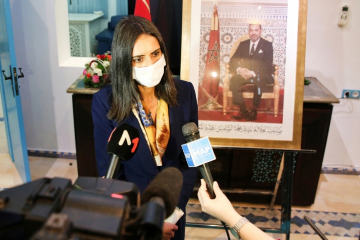 Nadia Fettah Alaoui, ministre du Tourisme. (Ph. MAP) Nadia Fettah Alaoui, ministre du Tourisme. (Ph. MAP)