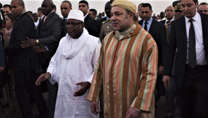 SM le Roi Mohammed VI et le Président Ibrahim Boubacar Keïta, le 18 février 2014. SM le Roi Mohammed VI et le Président Ibrahim Boubacar Keïta, le 18 février 2014.