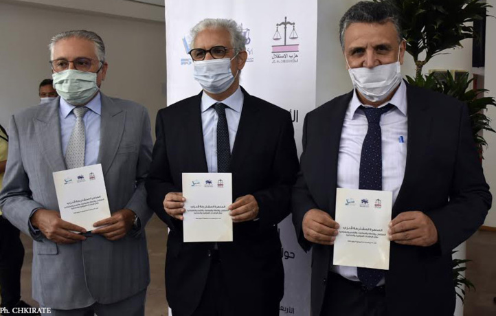 Mémorandum du PPS, du PAM et de l’Istiqlal : Réconcilier les Marocains avec la politique Mémorandum du PPS, du PAM et de l’Istiqlal : Réconcilier les Marocains avec la politique