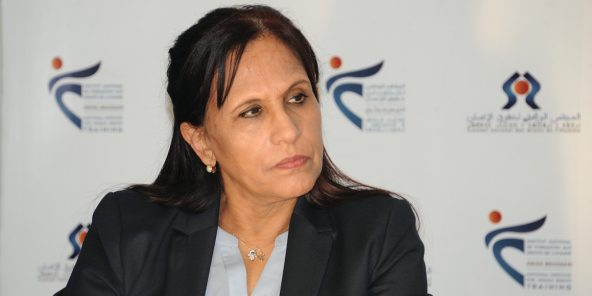 Amina Bouayach, présidente du Conseil national des droits de l'Homme (CNDH).