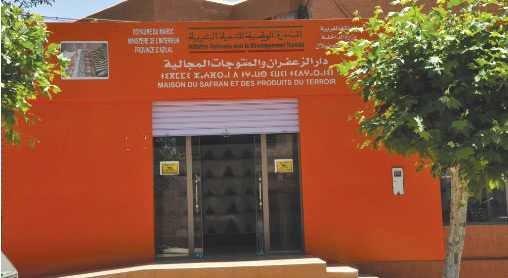 Azilal / INDH : La maison du Safran pour la commercialisation de l’or rouge