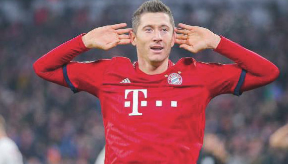 Buteurs de C1 : Lewandowski seul au monde Buteurs de C1 : Lewandowski seul au monde