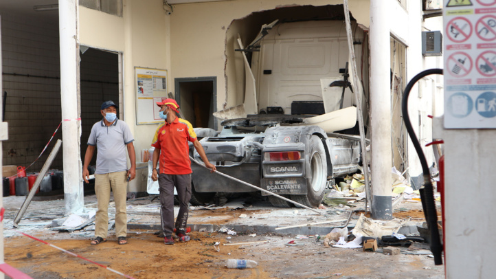 Accident d’un camion-citerne, digne des films hollywoodiens