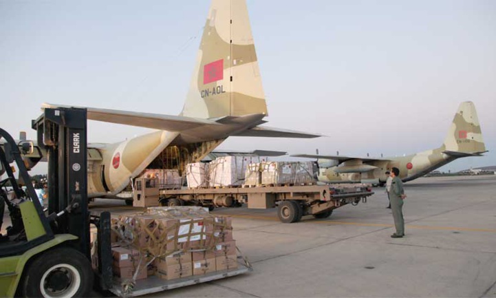 Explosion de Beyrouth : Le Maroc distribue des aides alimentaires et médicales Explosion de Beyrouth : Le Maroc distribue des aides alimentaires et médicales