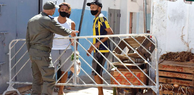 Rabat : A la capitale, les autorités font régner l’ordre Rabat : A la capitale, les autorités font régner l’ordre