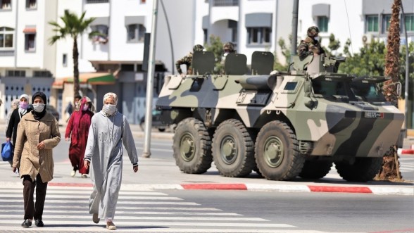 Casablanca, Marrakech, Beni Mellal : L’armée déployée pour assurer le respect des mesures sanitaires Casablanca, Marrakech, Beni Mellal : L’armée déployée pour assurer le respect des mesures sanitaires
