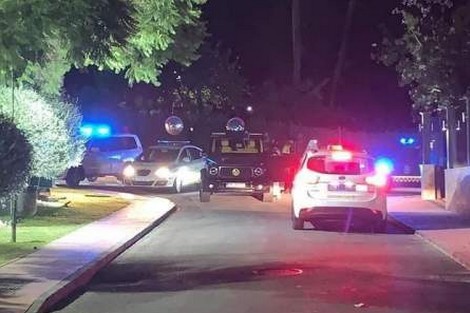 La police espagnole n’a pas tardé à être présente sur les lieux de l'enlèvement. Image fournie par Marc T Connor. ©️EuroWeeklyNews La police espagnole n’a pas tardé à être présente sur les lieux de l'enlèvement. Image fournie par Marc T Connor. ©️EuroWeeklyNews