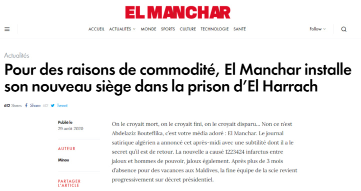 « El Manchar » is back ! 