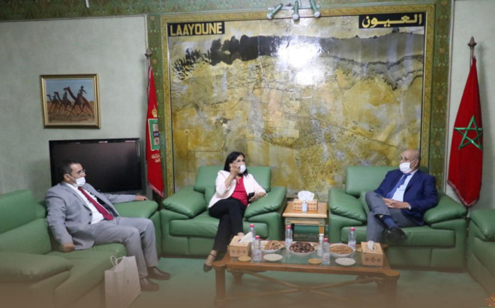 Laâyoune : Ould Errachid accueille des responsables du CNDH
