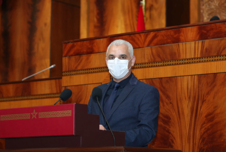 Aït Taleb expose son bilan de la situation épidémiologique au Parlement Aït Taleb expose son bilan de la situation épidémiologique au Parlement