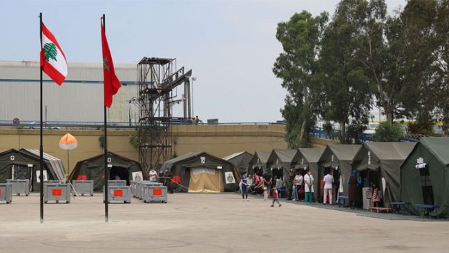 Hôpital militaire marocain à Beyrouth : plus de 14.000 bénéficiaires des prestations médicales Hôpital militaire marocain à Beyrouth : plus de 14.000 bénéficiaires des prestations médicales