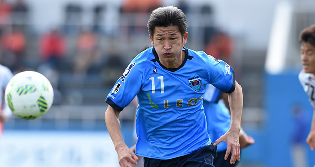 Football / Miura, le plus vieux titulaire du championnat japonais Football / Miura, le plus vieux titulaire du championnat japonais