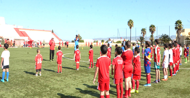 L’ouverture de l’école de football du CODM. Phs Laglag