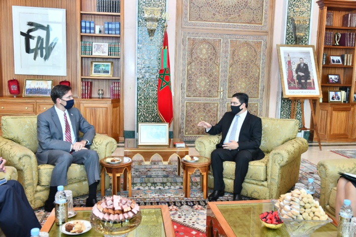 Rabat : accord de coopération militaire avec le chef du Pentagone  Rabat : accord de coopération militaire avec le chef du Pentagone